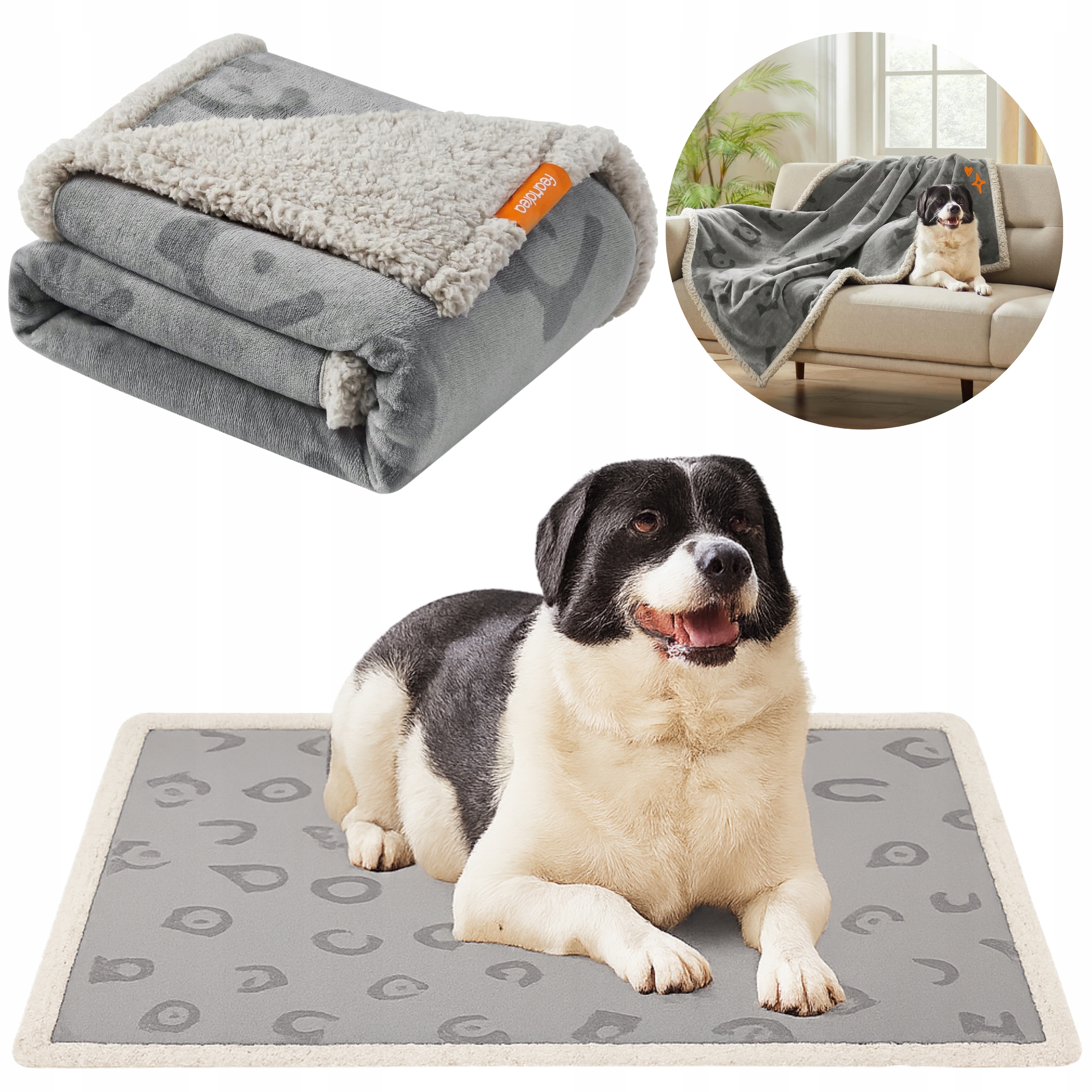 Voděodolná Deka Pro Psa Kočku Zvířata Přehoz Na Deku Oboustranná 127x101