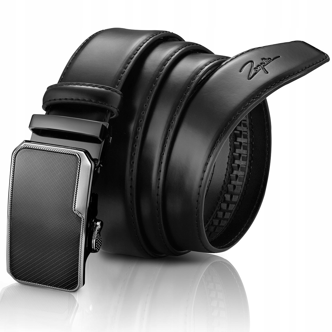 

Zagatto Skórzany pasek męski do spodni automat