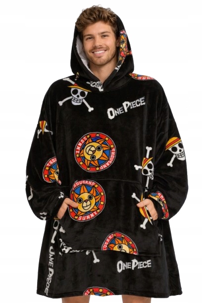 Mikinová Deka One Piece Deka S Rukávy Mikinový Župan One Piece
