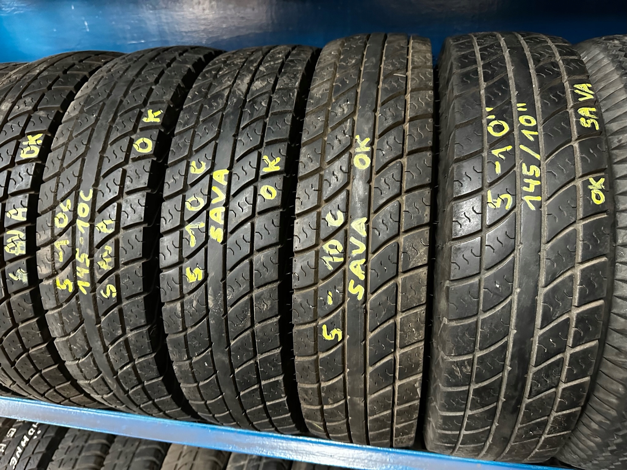 OPONA OPONY PRZYCZEPKA 5.00-10C 5-10C 5R10 145/80-10 145-10 145R10C SAVA Model Trailermax Maxxis Security Compass