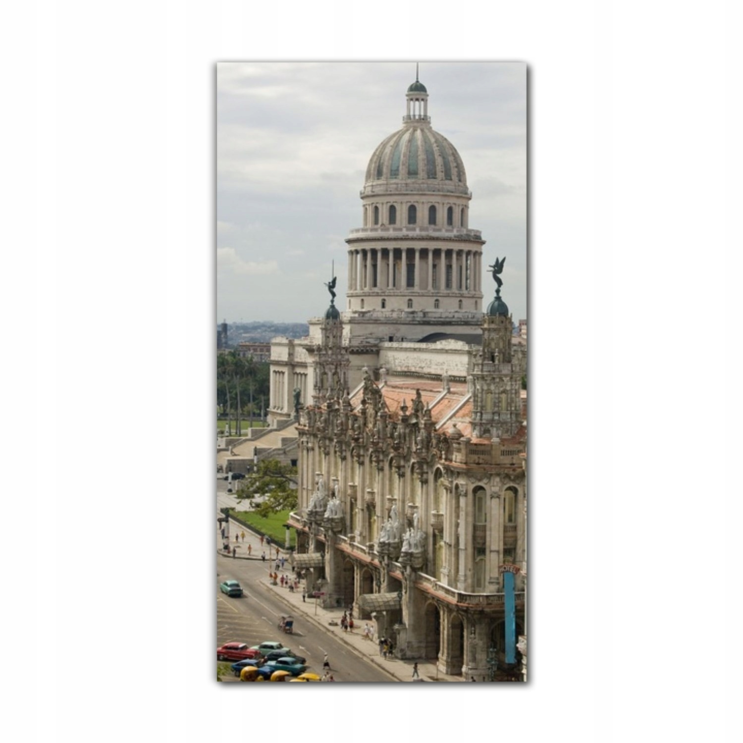 

Foto-obraz ścienny grafika 70x140 Hawana budynki