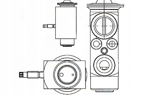 8UW 351 - РОЗШИРЮВАЛЬНИЙ КЛАПАН BEHR HELLA LR003182 LR016631 LR009