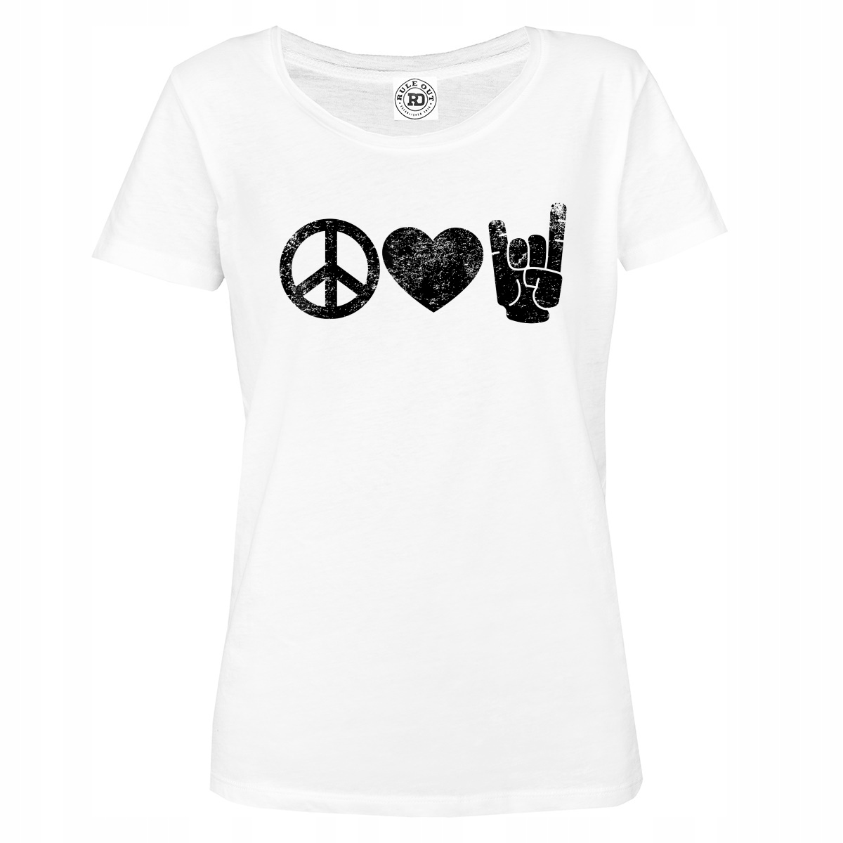 

Damska Koszulka Muzyczna Dla Muzyka Rock And Roll