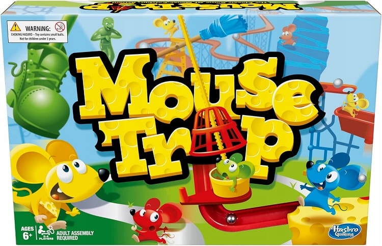 Hasbro C0431 Gra Mousetrap