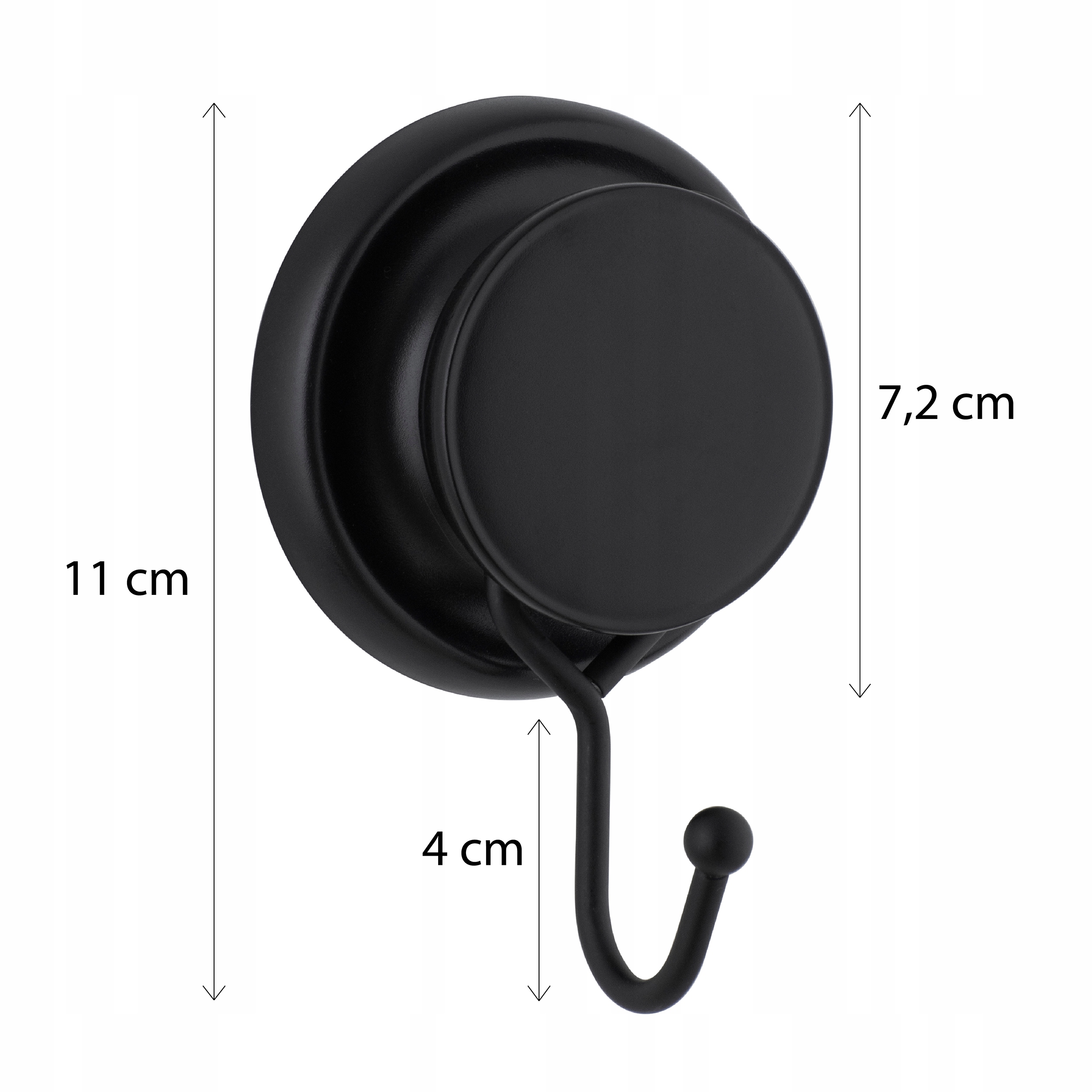 RĘCZNIKOWY UCHWYT NA PRZYSSAWKĘ HACZYK Wysokość 110 mm