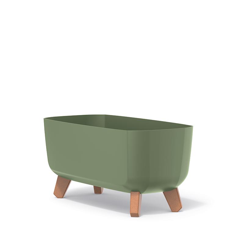 

Doniczka na nóżkach Gracia Case DGCL400 zielony