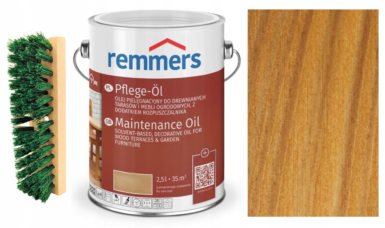 Olej Do Tarasu Remmers Pflege Ol modrzew 2,5L