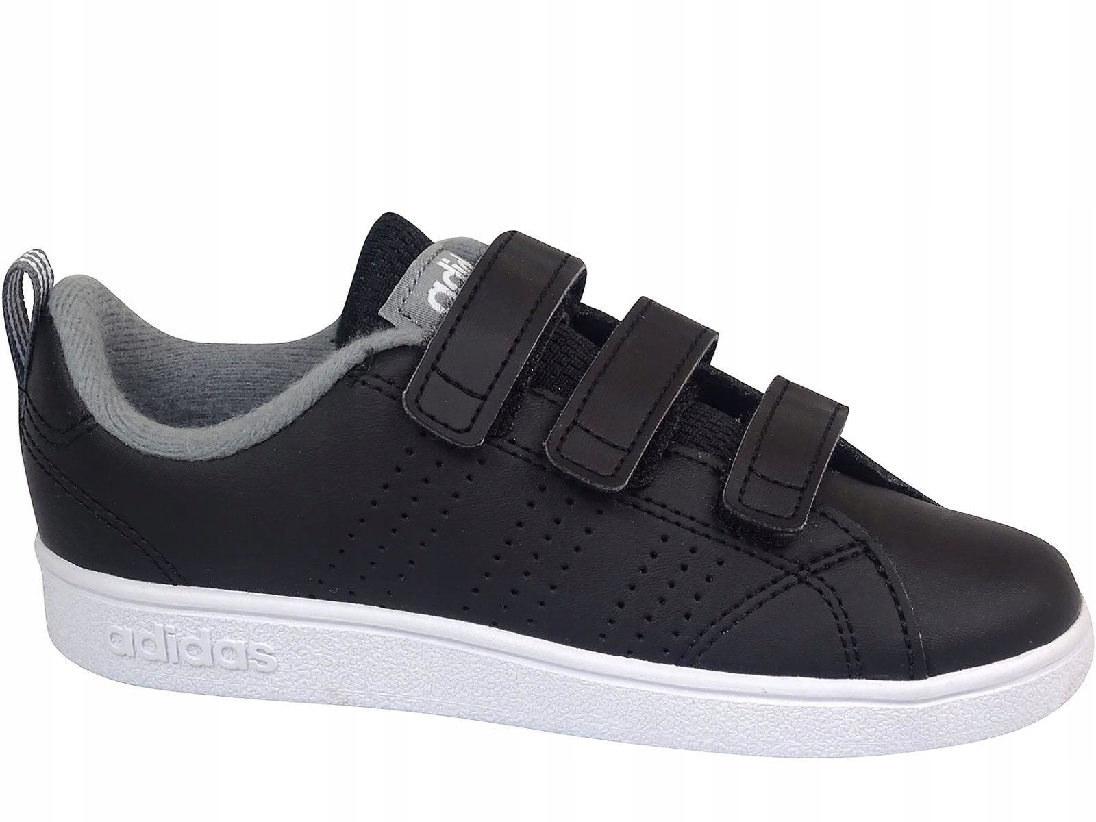 Adidas Advantage Stan Smith Czarne Buty Na Rzepy