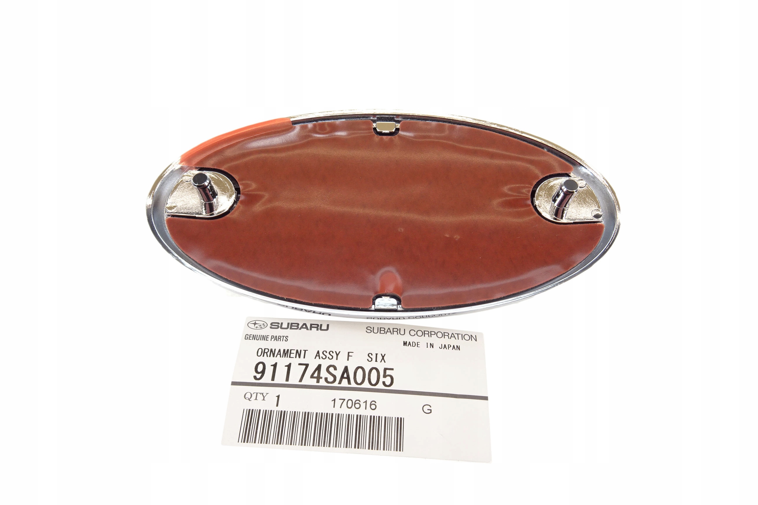 EMBLEMAT ZNACZEK LOGO GRILLA ATRAPY PRZÓD KLAPY TYŁ SUBARU FORESTER OUTBACK Marka Subaru