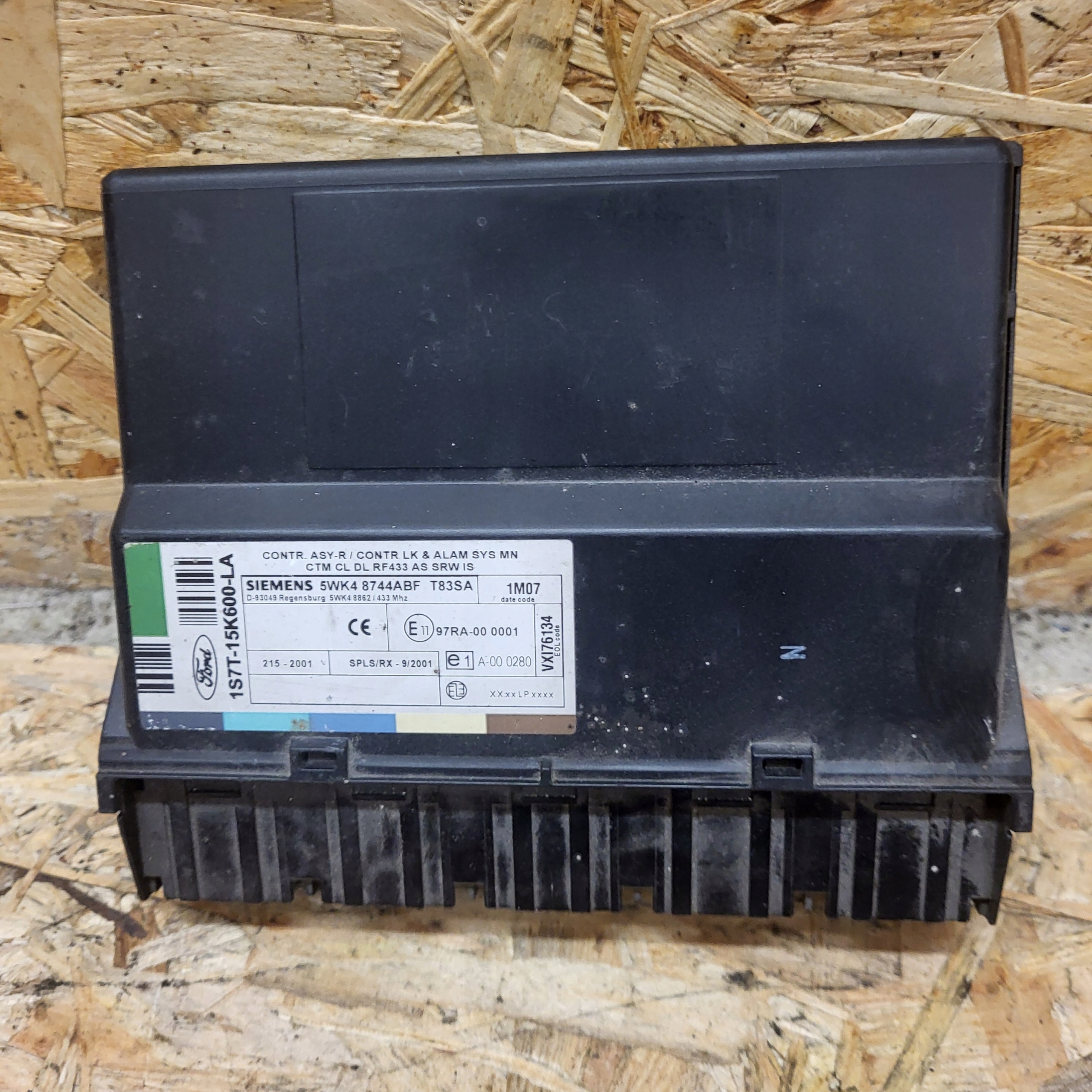 FORD MONDEO comfort control unit 5WK48744BF