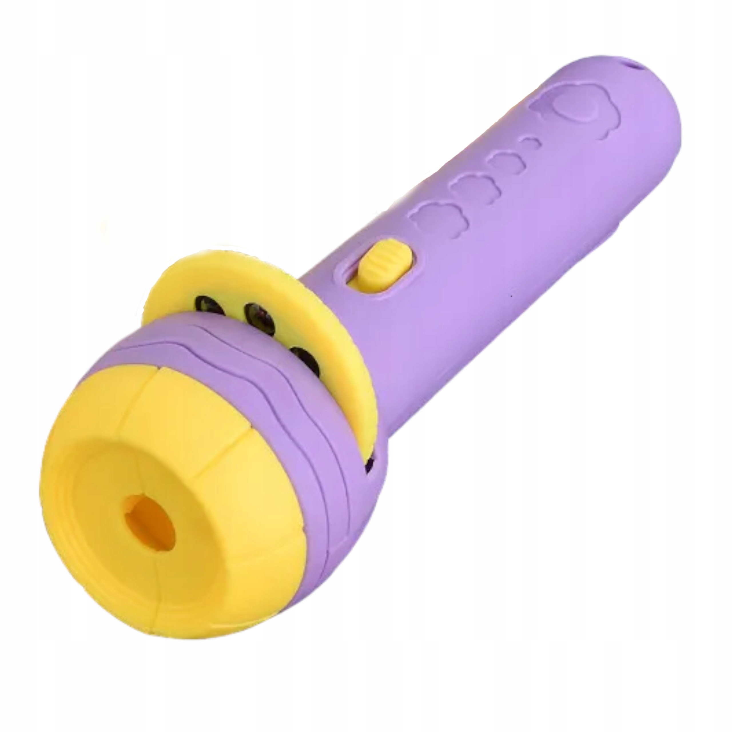 Projektor mini ręczny latarka 2w1 fioletowy dla dzieci 7606F Marka Luxma