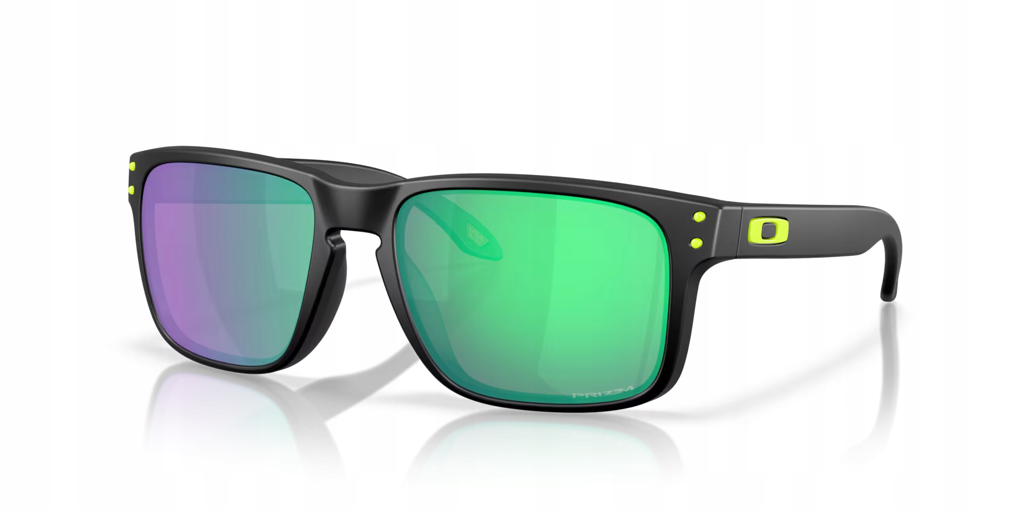 Brýle Oakley Holbrook Court Collection Matná Černá, Prizm Road Jade