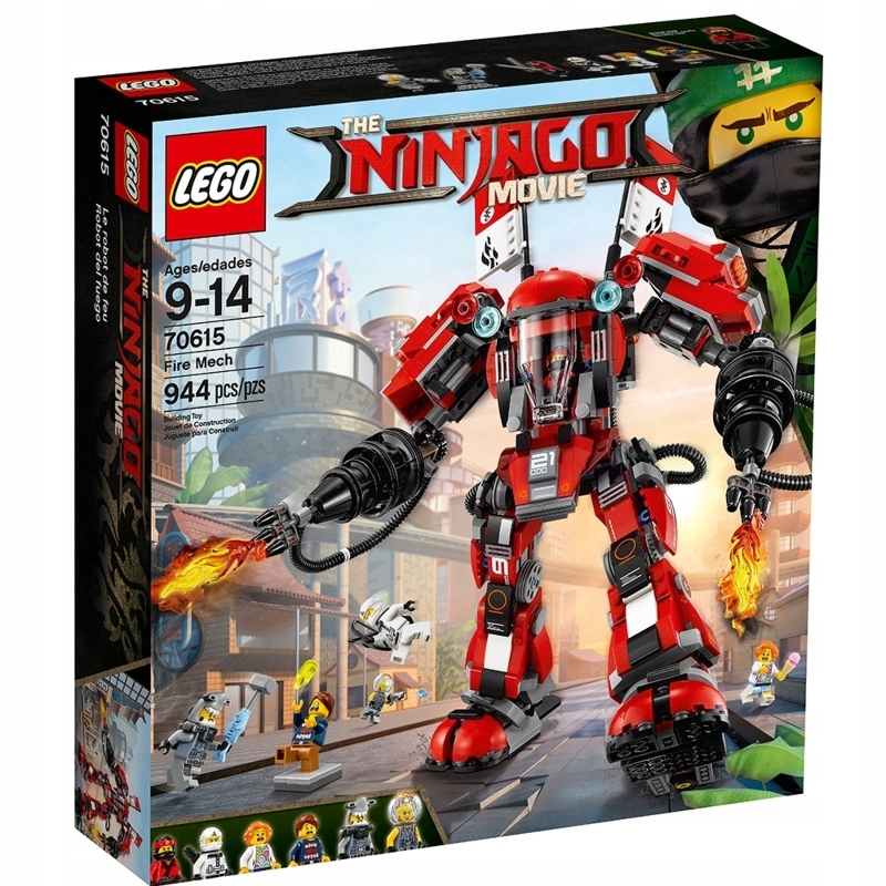 Lego 70615 @@@ Ohnivý Robot @@@ Ninjago Movie