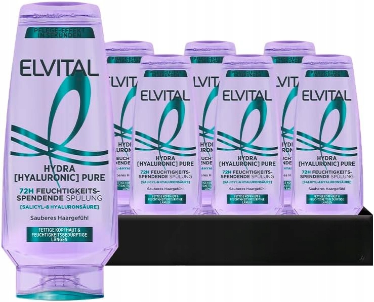 Odzywka do włosów nawilżająca L'Oréal Hydra Hyaluronic Pure x