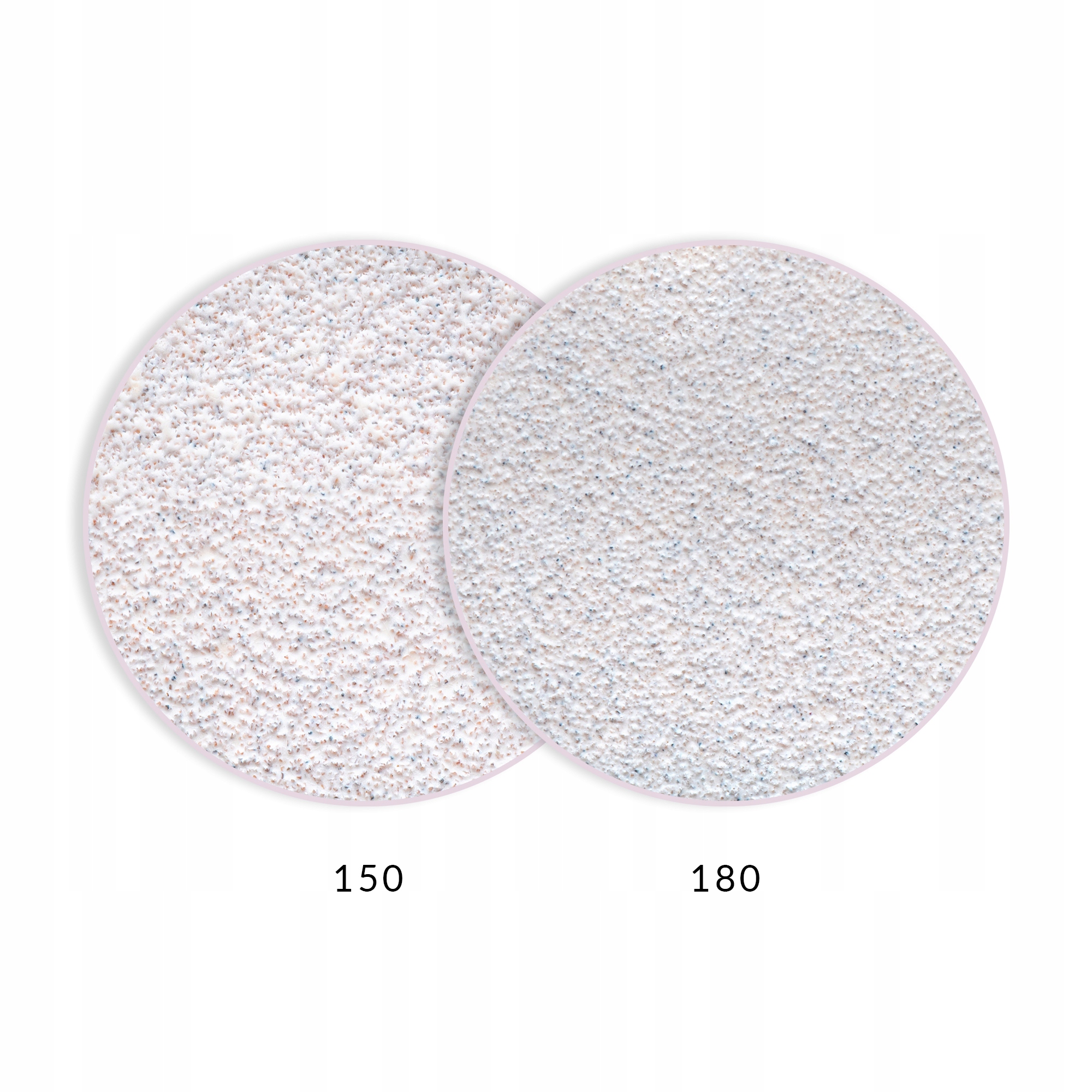 Pilnik do Paznokci Elipsa 150/180 w Folii 100szt Gradacja (ziarnistość) inna