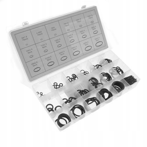 

Uszczelki O-ring Komplet 125 Sztuk Guma