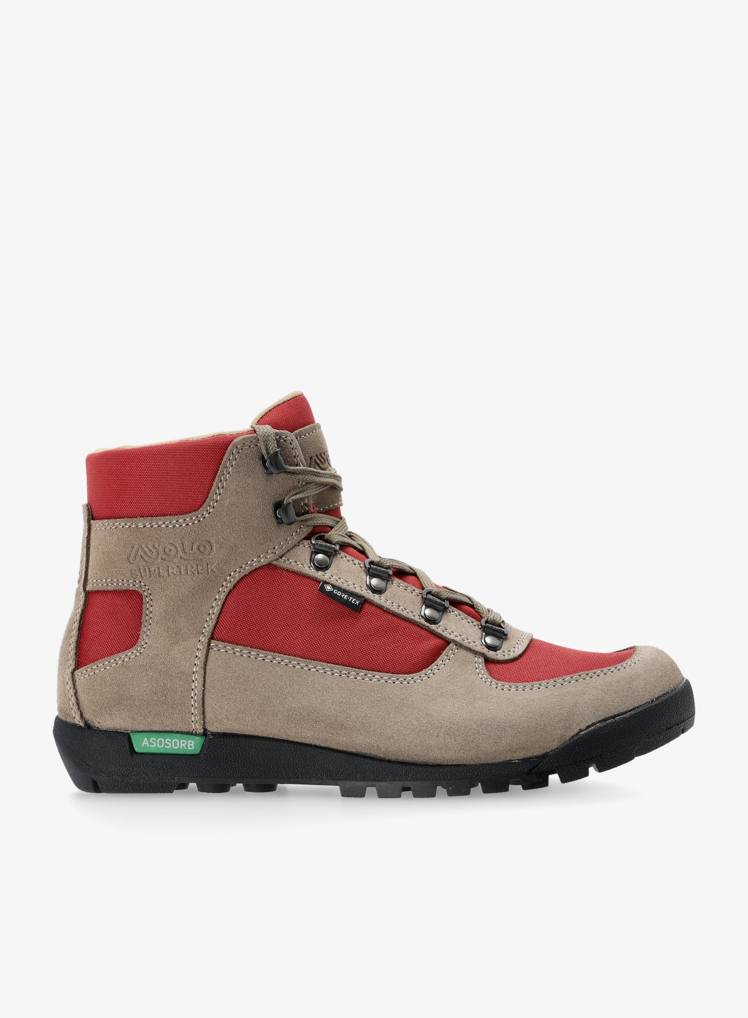 Outdoorové boty Asolo Supertrek Gtx wool/blackcherry (43 2/3)