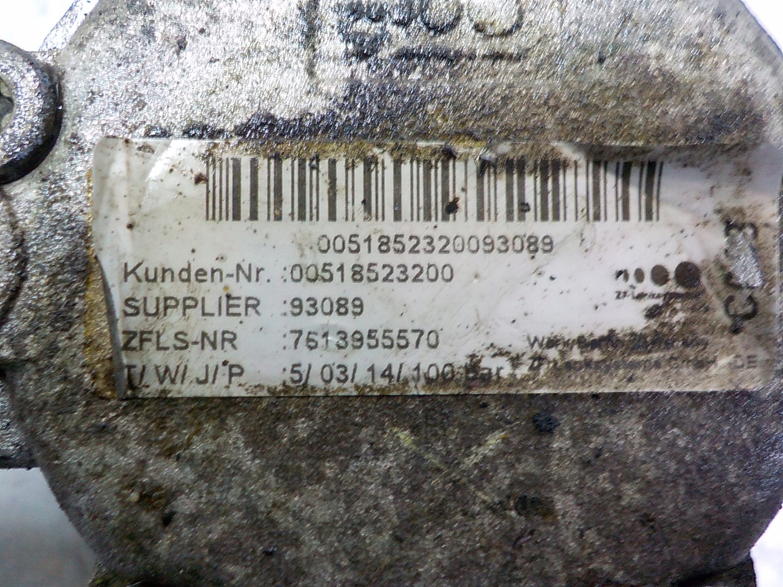 FIAT DOBLO II 2.0 D servo pump 7613955570