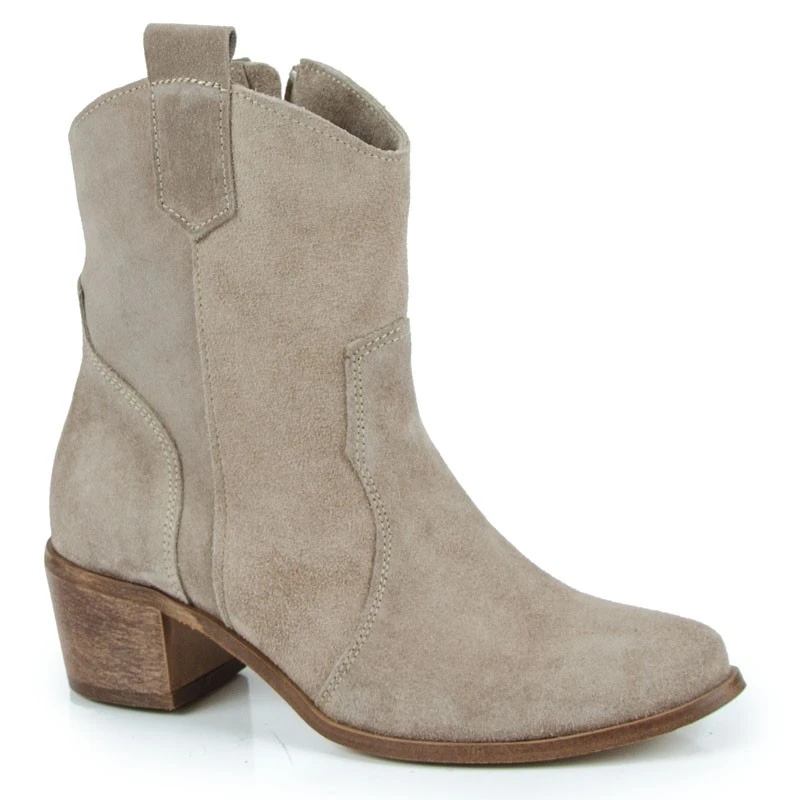 Laroni 3305/2/W Kotníkové Boty Kostka Semišová Kůže Hnědá 40