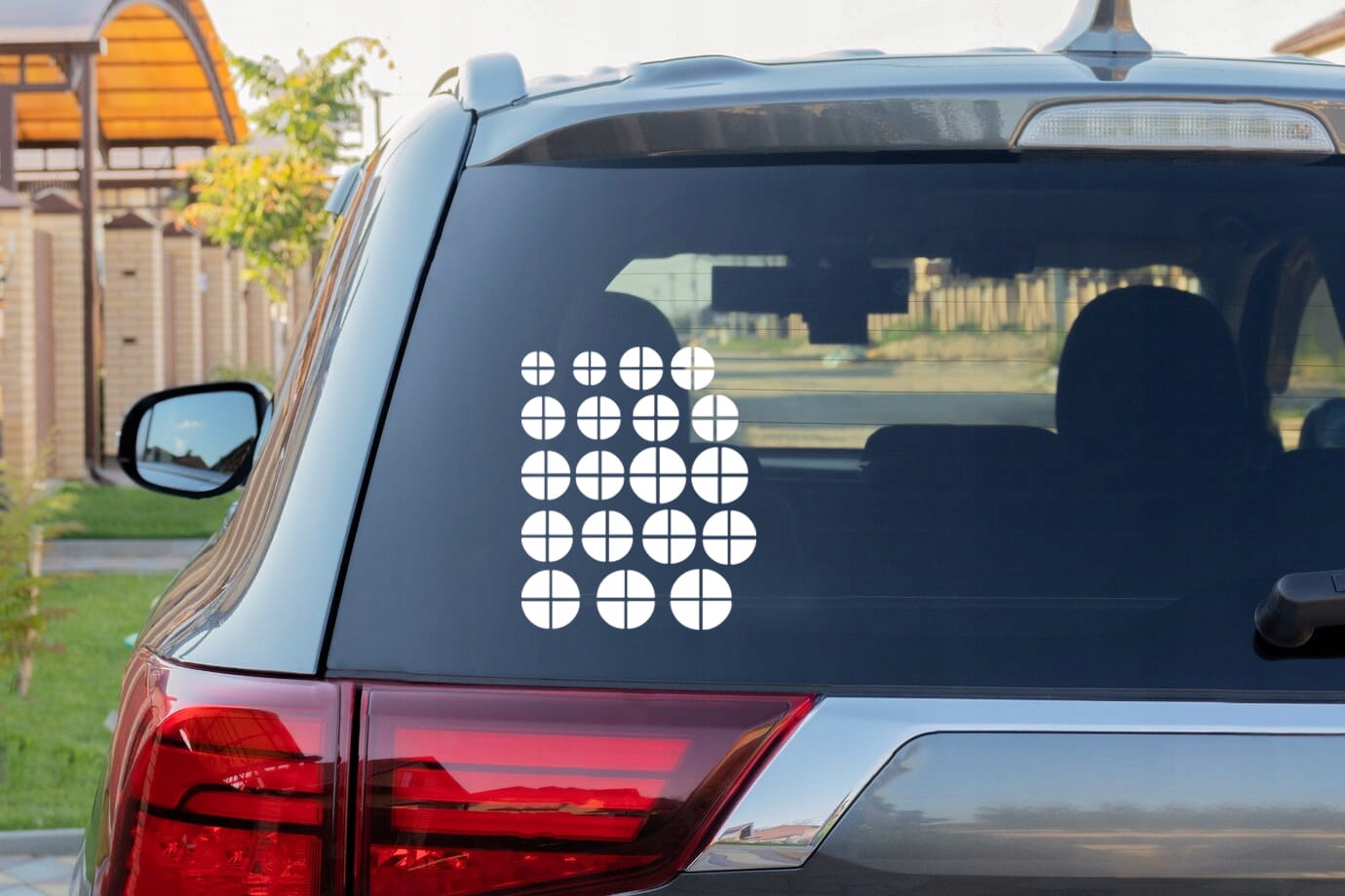Emblemat Logo BMW - Naklejka na samochód na auto ODBLASKOWA Producent Inny