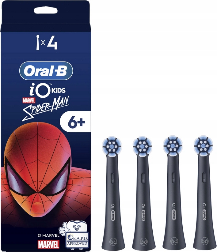 Końcówka do szczoteczek Oral-B iO Spider-Man dla dzieci 4 sztuki oryginał
