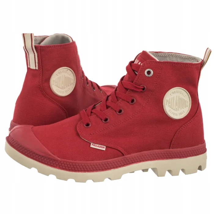 Boty Tenisky Palladium Pampa Duo Chrome Chili Pepper 74470 Červené