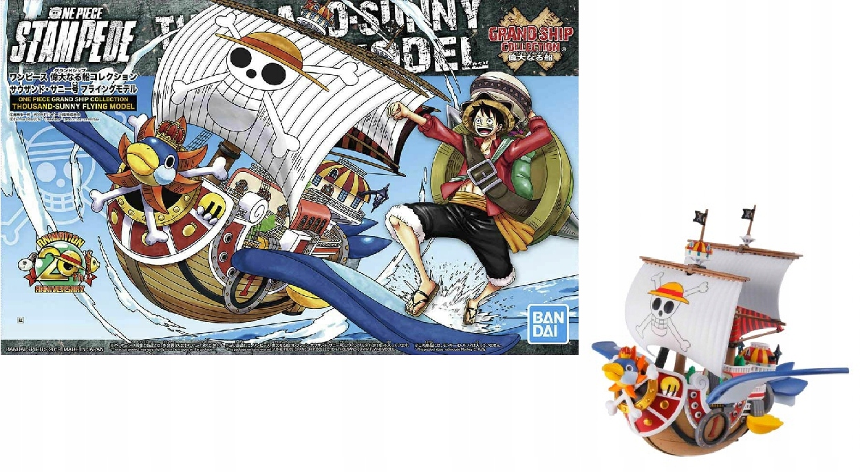 One Piece – Modelářský set – Loď – Tisíc slunečních letů
