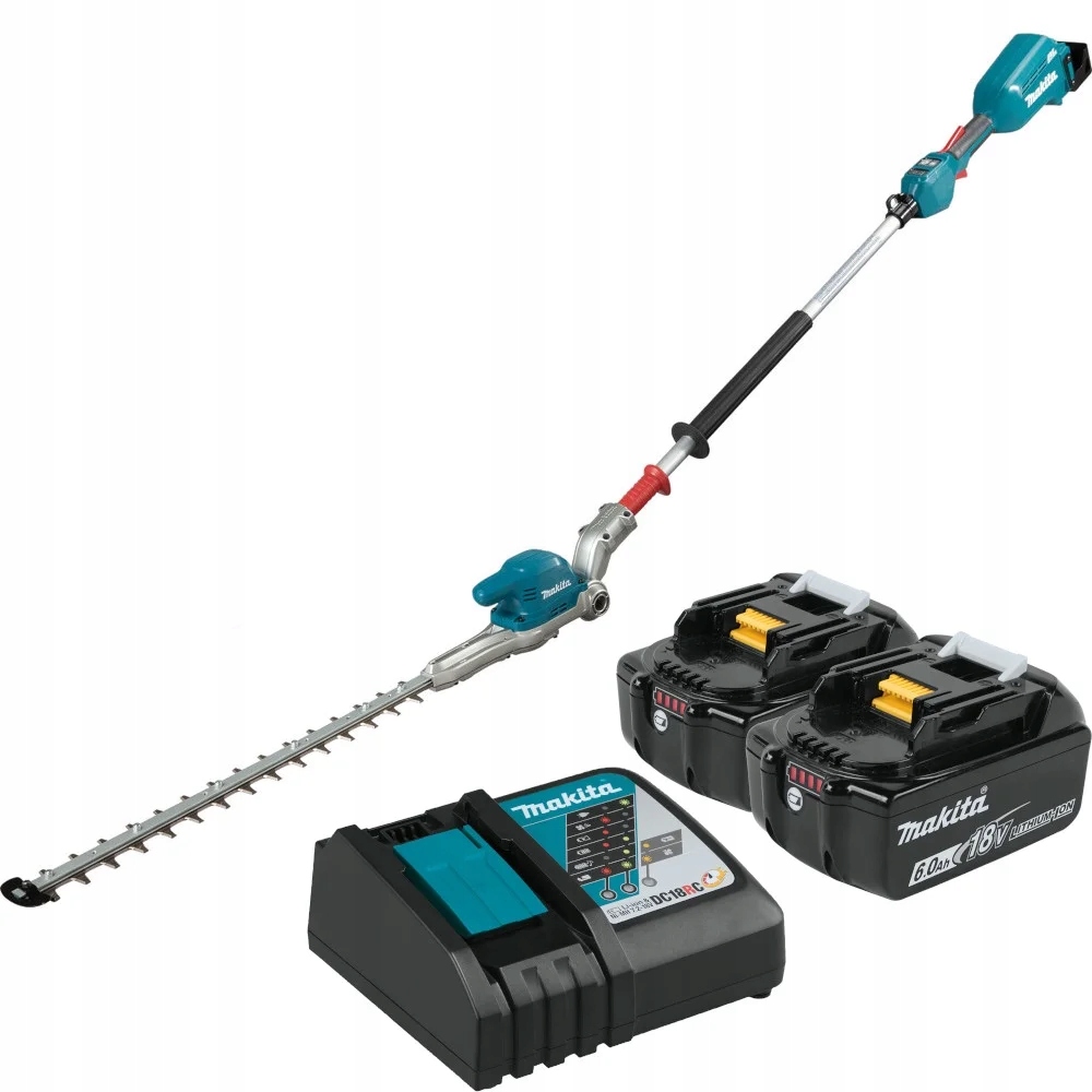 Nożyce do żywopłotu na wysięgniku 18V 500mm 2x6.0Ah DUN500WRGE Makita