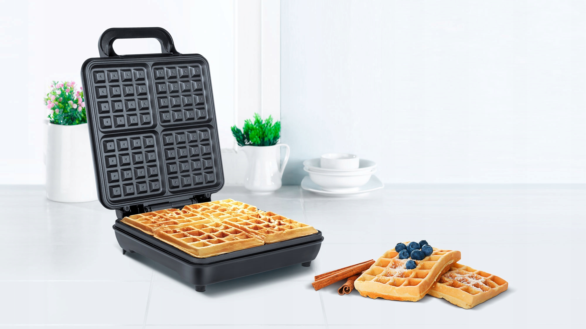 Gofrownica Teesa 4 gofry 1100W Marka Teesa