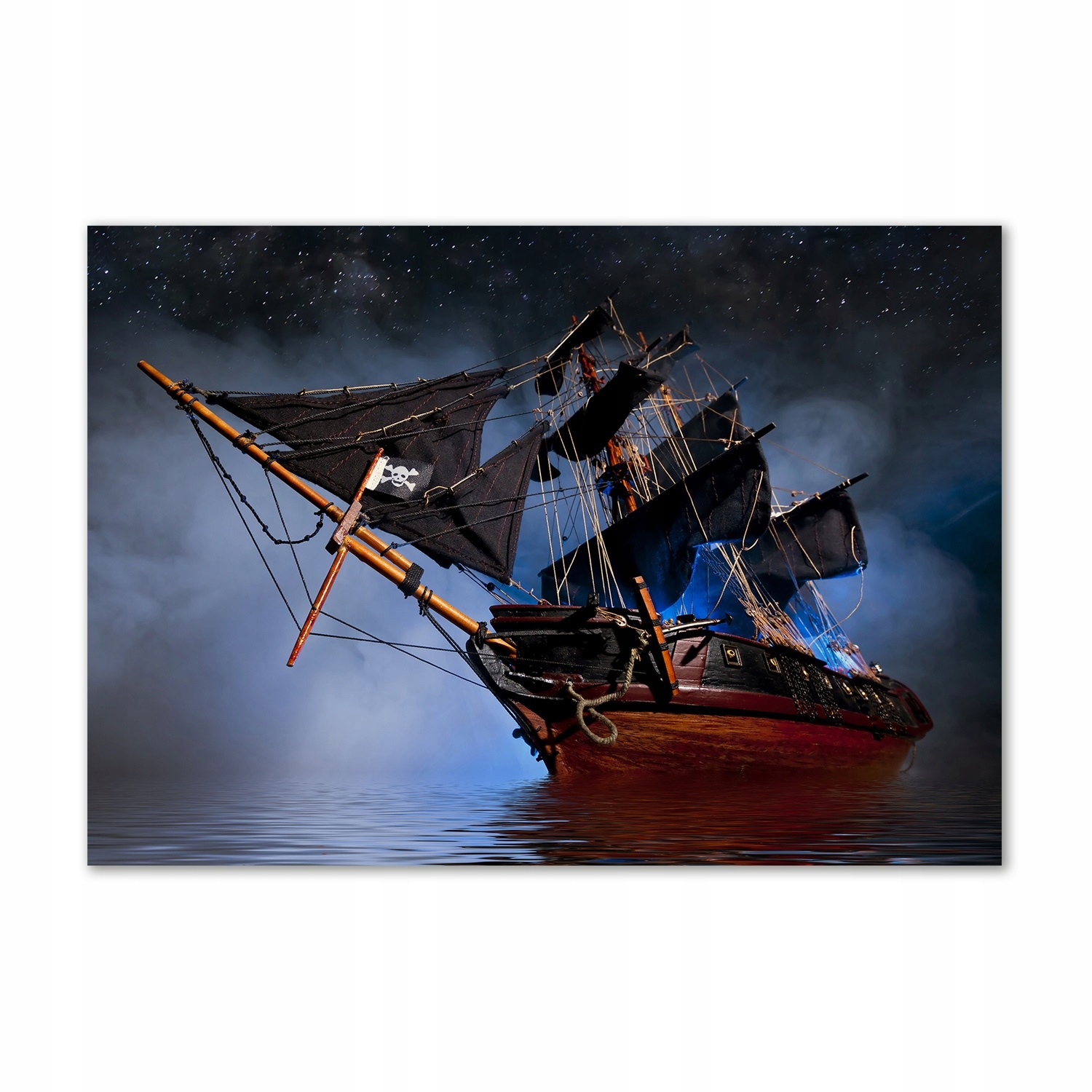 

Foto obraz szkło akryl Piracki statek 100x70 cm