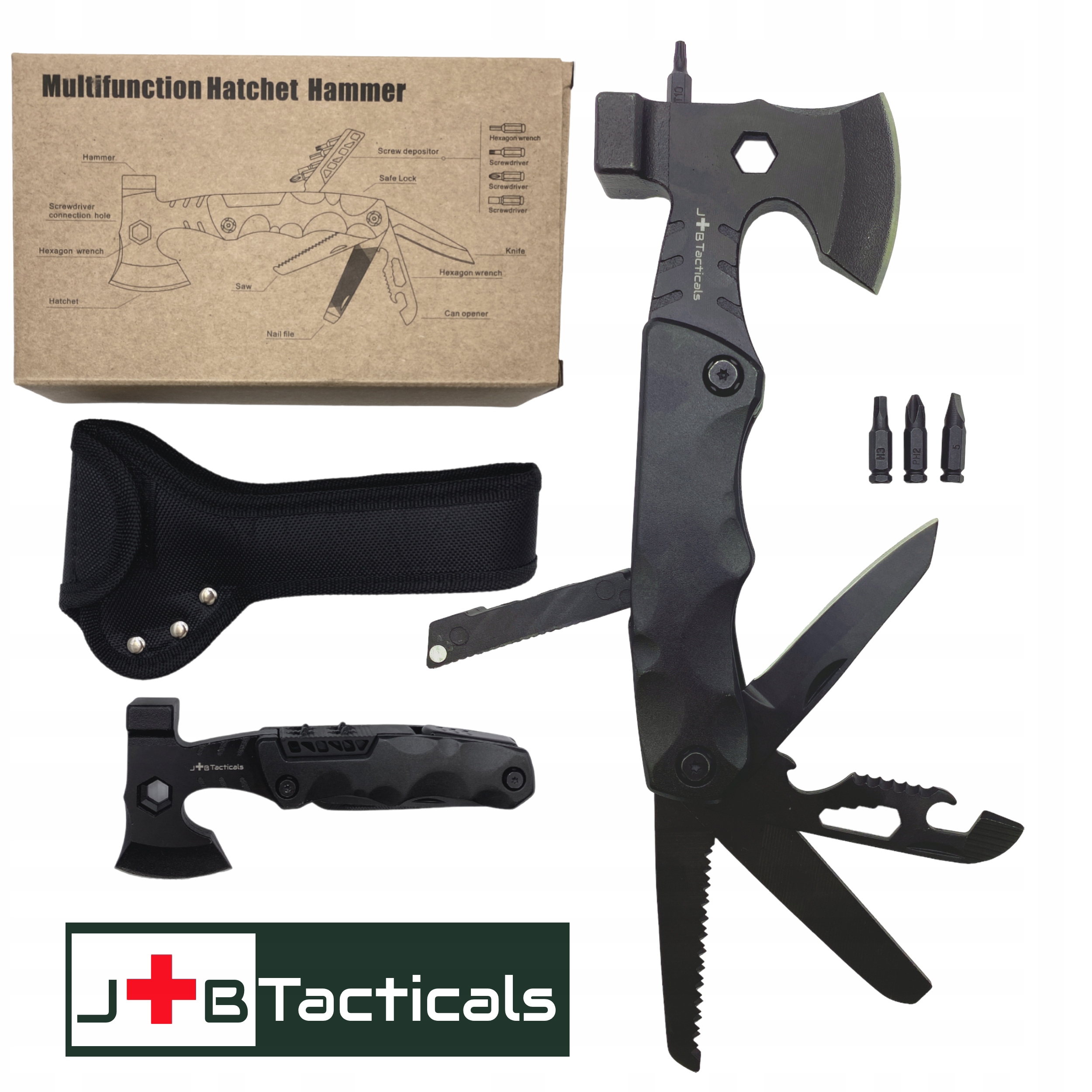 

Multitool 16w1 Narzędzie Wielofunkcyjne scyzoryk 3