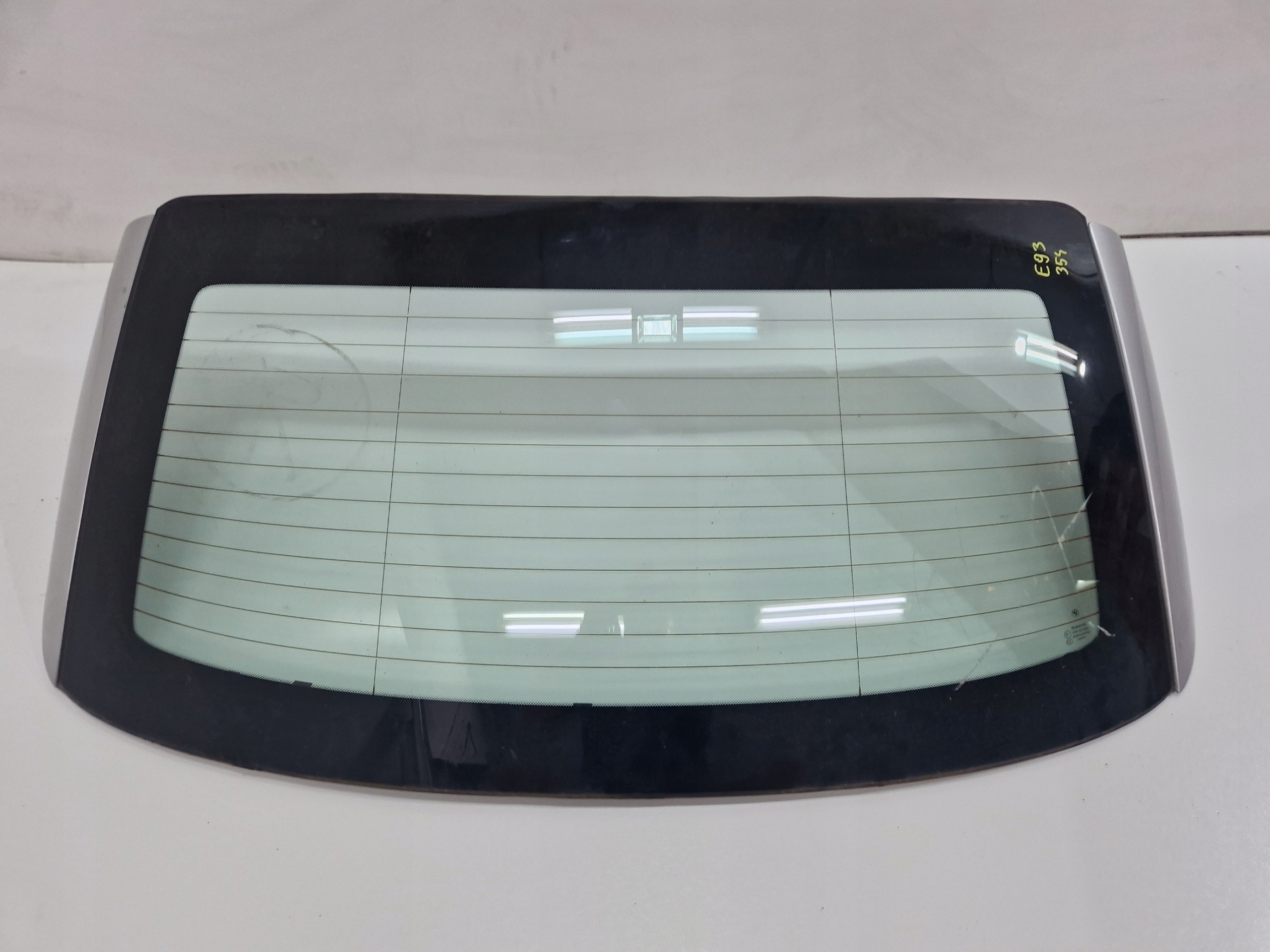 SZYBA TYLNA TYŁ BMW E93 OE