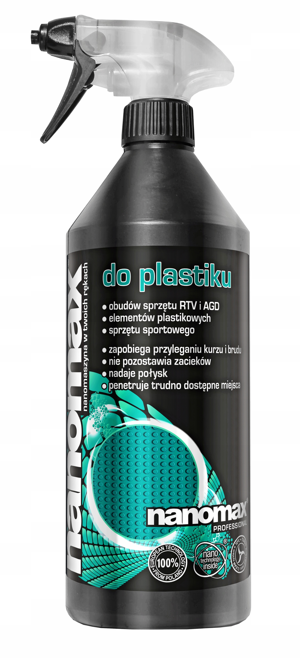 

nanomax do plastiku Rtv /agd/auto z Nanosrebrem 1L