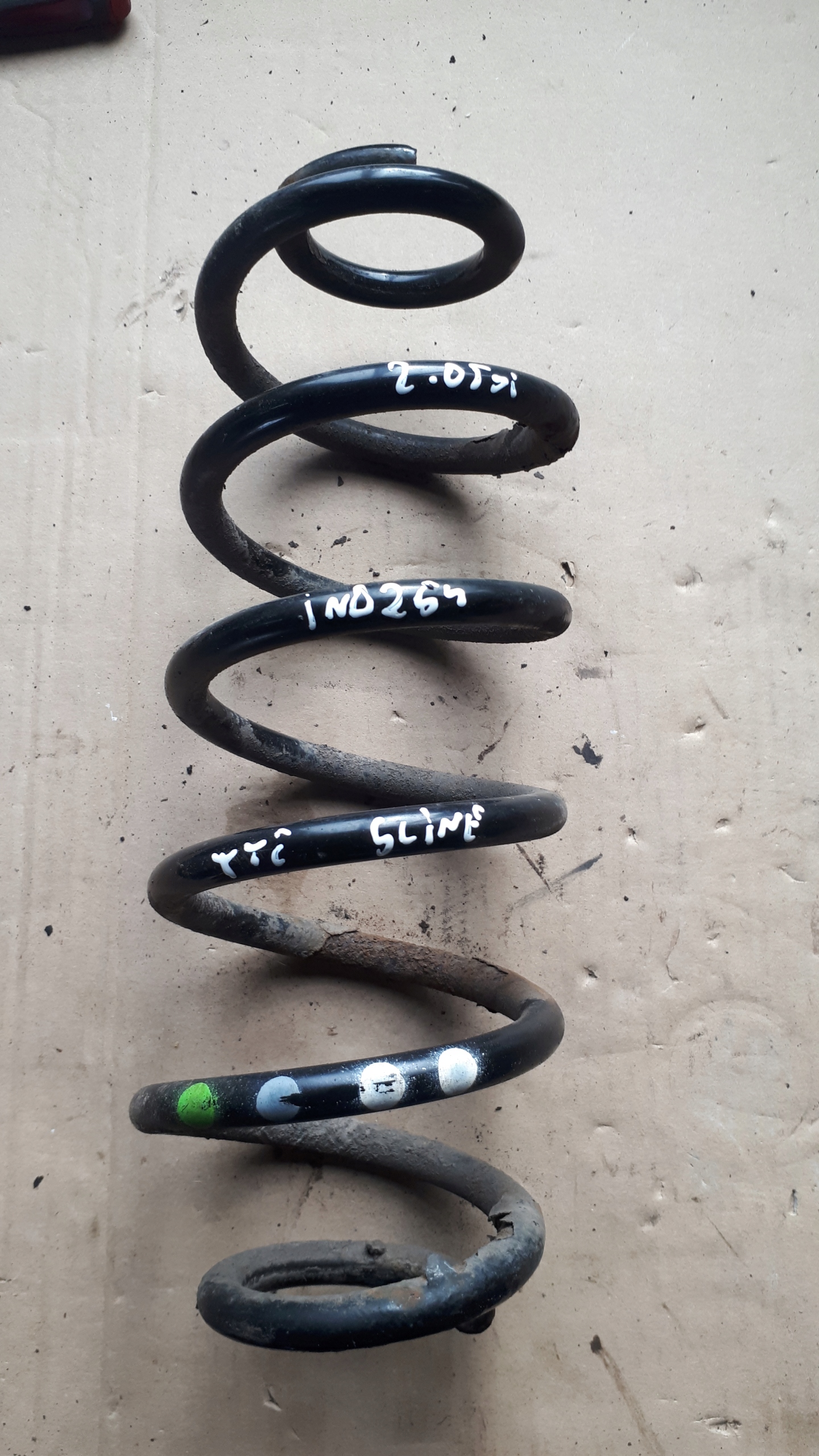 A4 B8 spring rear part rear S LINE 2.0 TFSI sedan