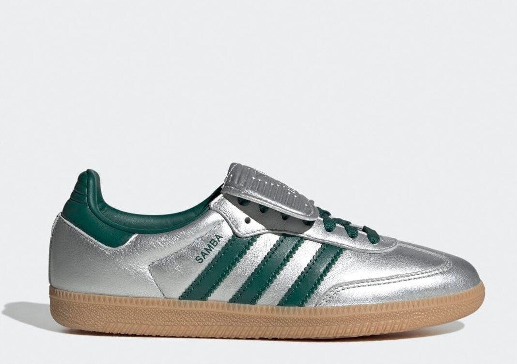 Boty Adidas Samba Lt W Silver Green JR1168 vel 39 1/3