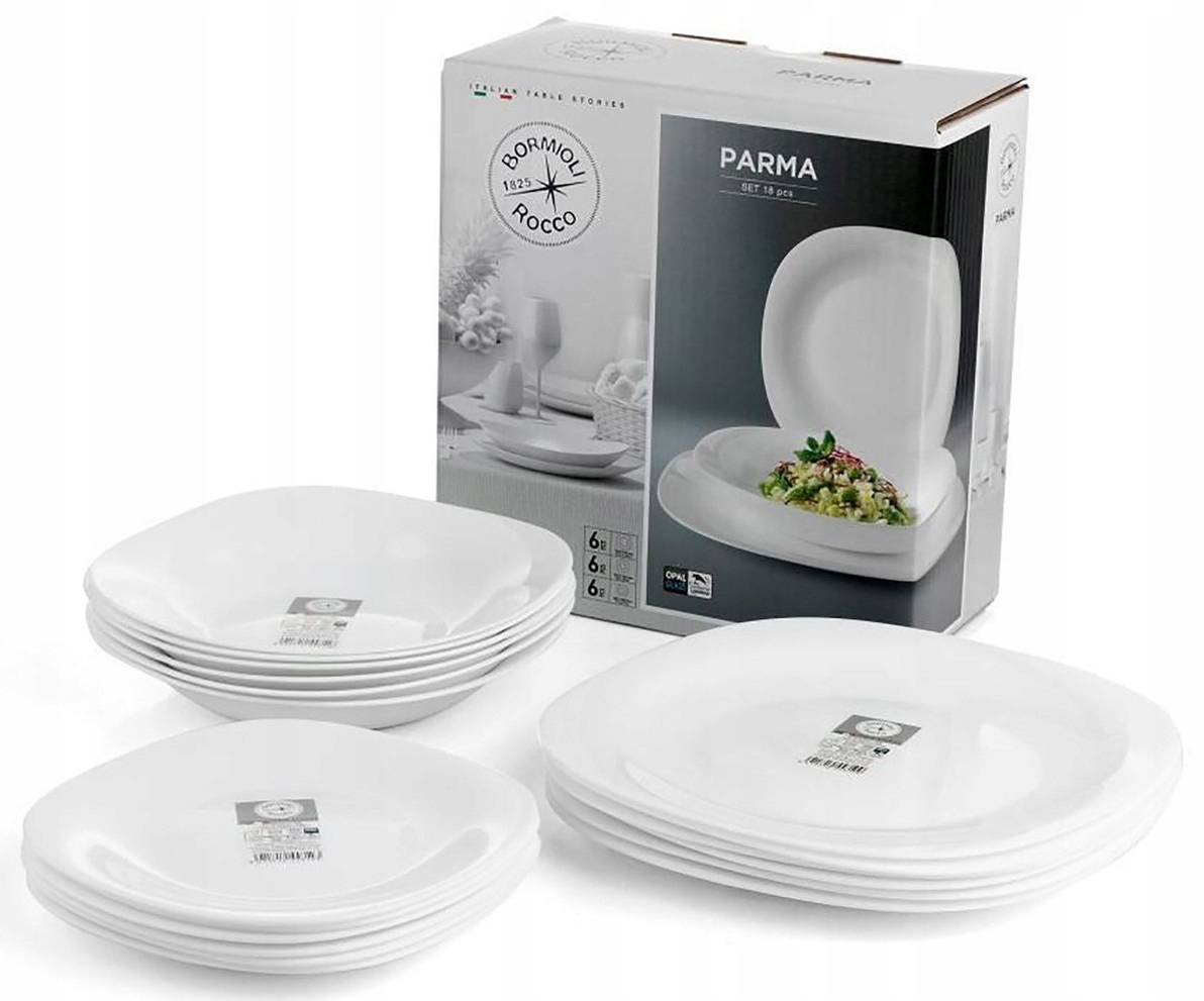 

Serwis obiadowy zestaw Bormioli Parma dla 6 osób