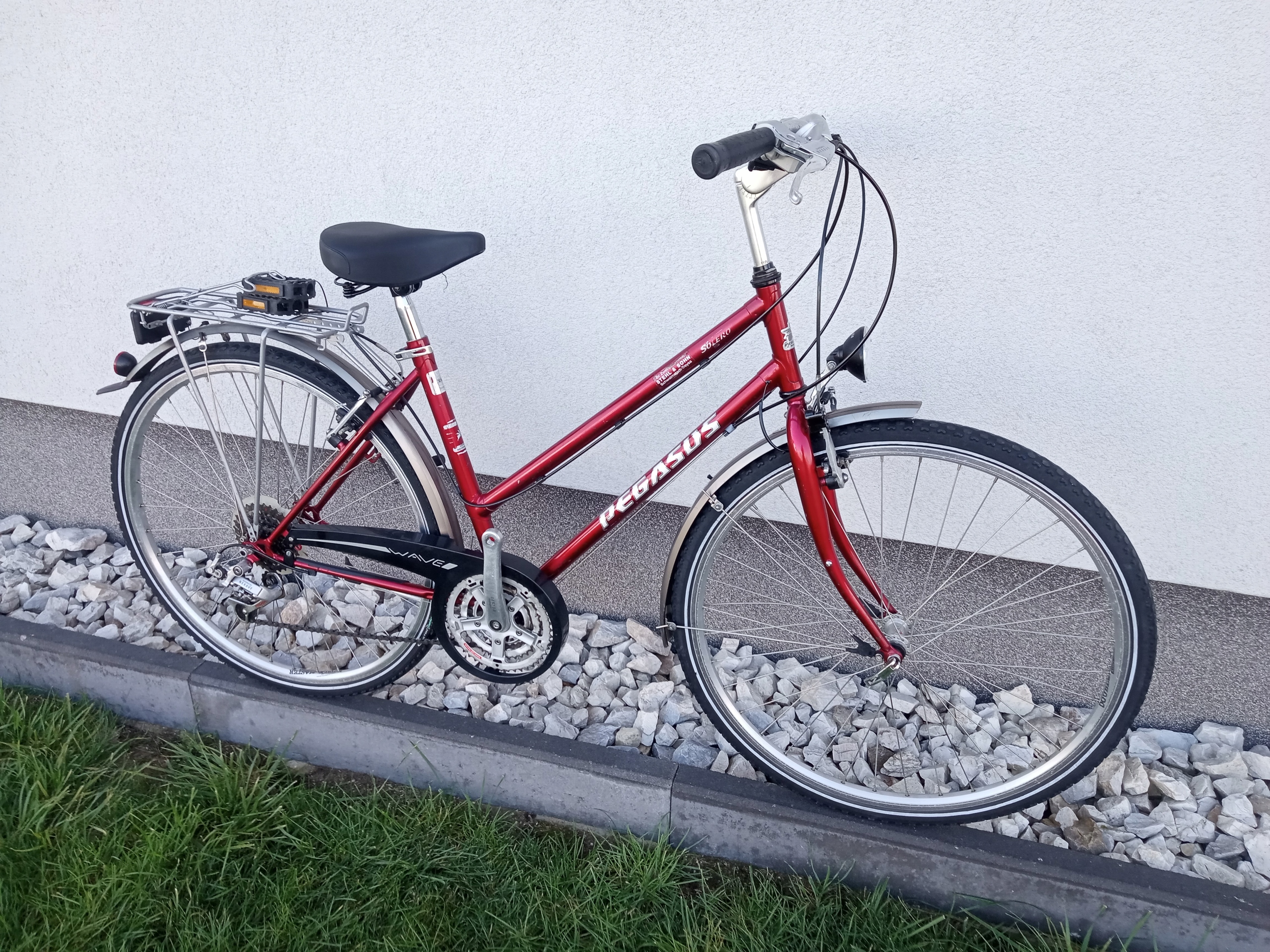 FIRMOWY ROWER DAMSKI PEGASUS 28 KOŁA 21 BIEGÓW Marka bez marki