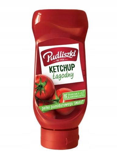 Levně 4 x Pudliszki Kečup jemný 700 g