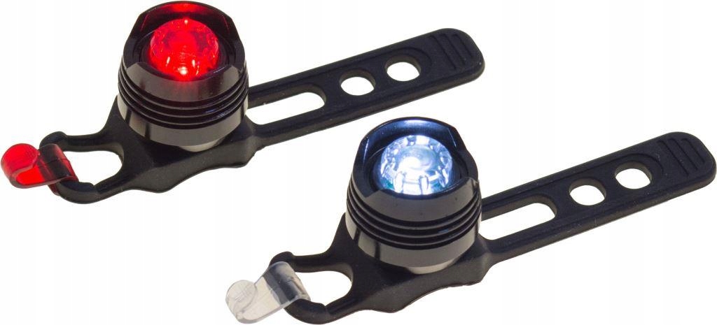 ZESTAW LAMPEK ROWEROWYCH 2K JY3006 LED