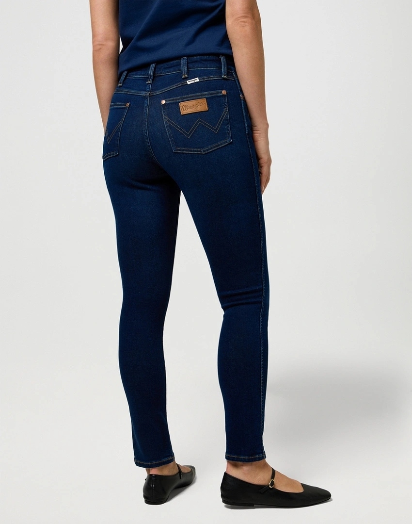 Dámské slim džíny Wrangler Sienna Nightshade 112371151 30/30