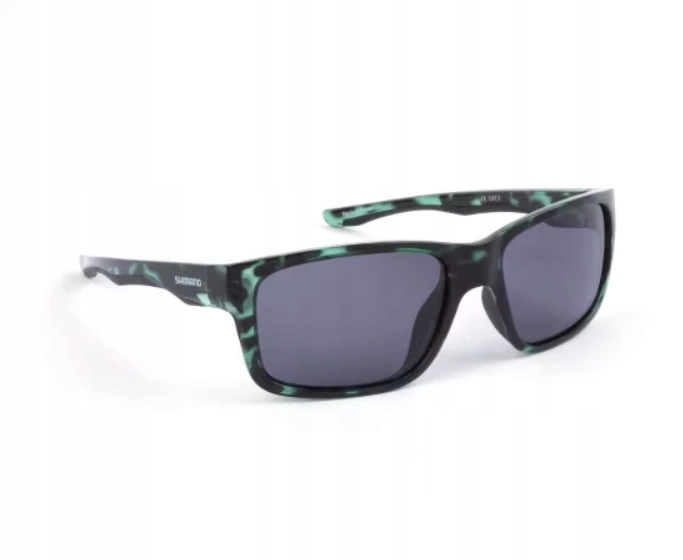 Okulary Polaryzacyjne Shimano Aspire Green Tortoiseshell & Dark Grey