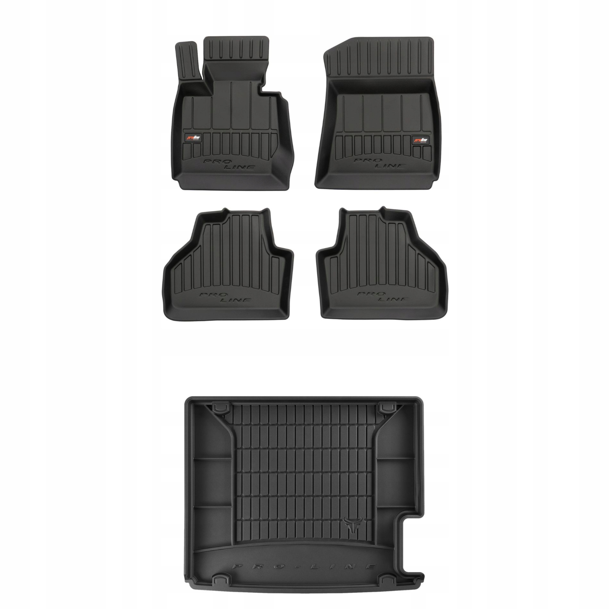 Sada gumových kobercov a rohoží pre Bmw X3 F25 10-17