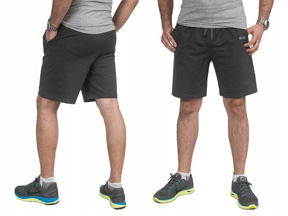

Krótkie Spodenki Dresowe Męskie Wxm 1/2 XL antracy