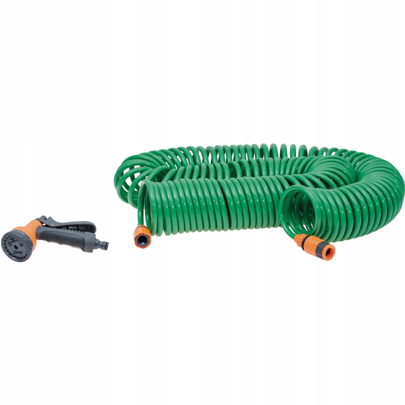 Wąż ogrodowy spiralny 30m Eva