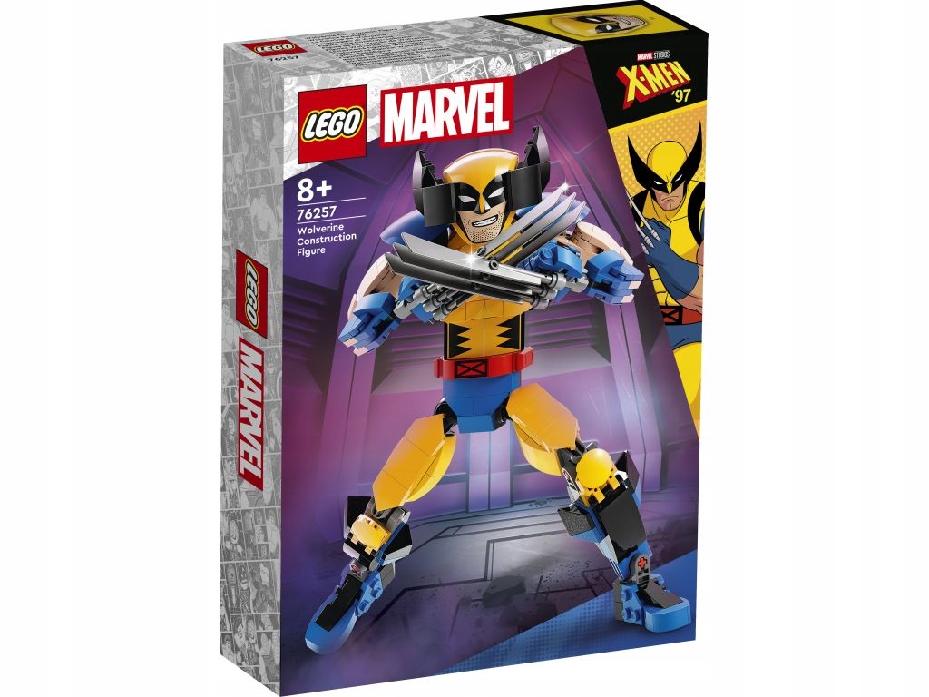 Lego 76257 Heroes Figurka Wolverina k sestavení