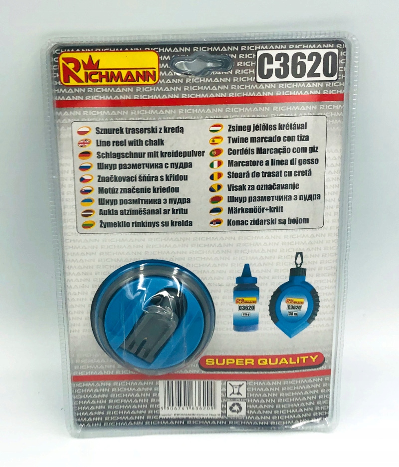 SZNUREK TRASERSKI 30M + KREDA NIEBIESKA Marka Corona