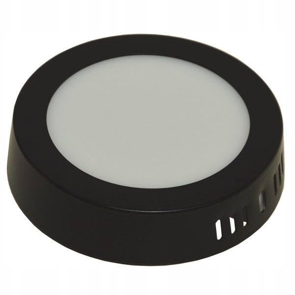 Panel LED natynkowy 6W 4000K 330lm CZARNY