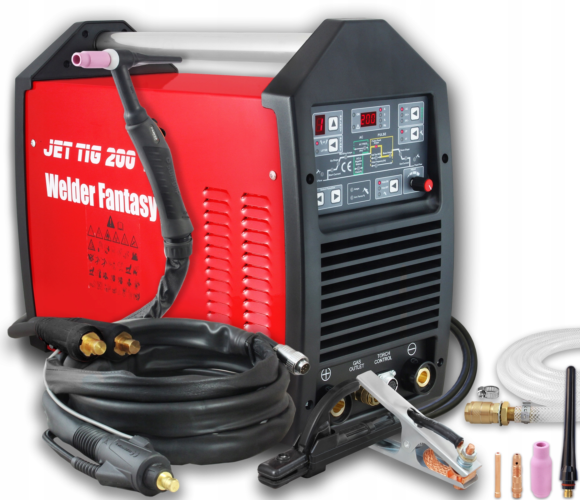 СВАРОЧНЫЙ АППАРАТ ИНВЕРТОРА TIG AC/DC JET И 200 IGBT PULS