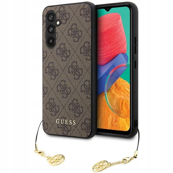 Pouzdro Guess GUHCS23FEGF4GBR Samsung Galaxy S23 Fe hardcase 4G Charms Collect