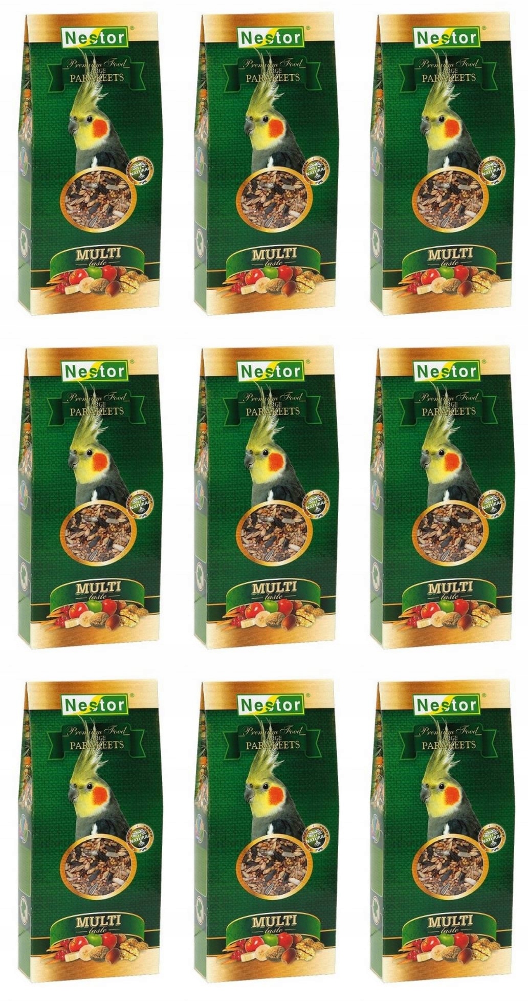 Levně Směs pro střední ptáky Nestor 9x0,29 kg